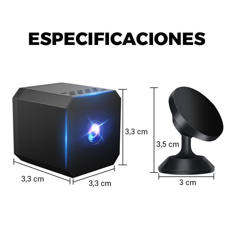 Mini Cámara 128 GB de Seguridad HD Inteligente con Visión Nocturna