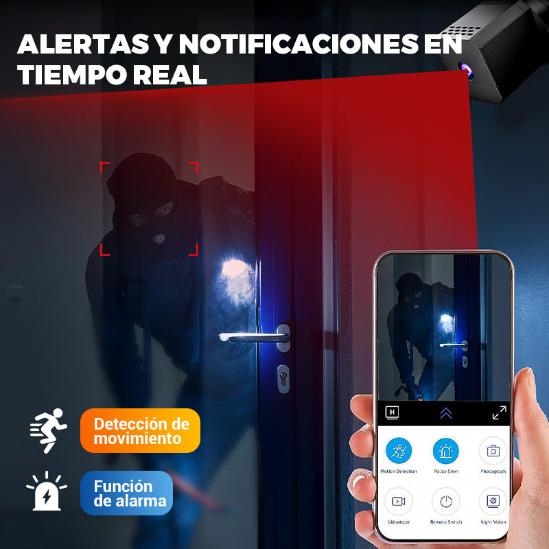 Mini Cámara 128 GB de Seguridad HD Inteligente con Visión Nocturna