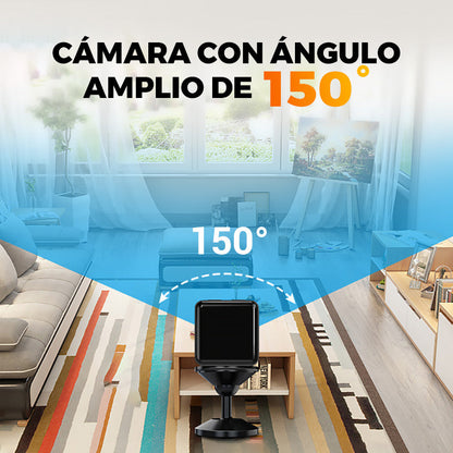 Mini Cámara 128 GB de Seguridad HD Inteligente con Visión Nocturna