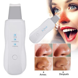 DermaWave – Espátula Facial Ultrasónica para una Piel Radiante y Joven