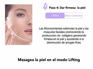 DermaWave – Espátula Facial Ultrasónica para una Piel Radiante y Joven