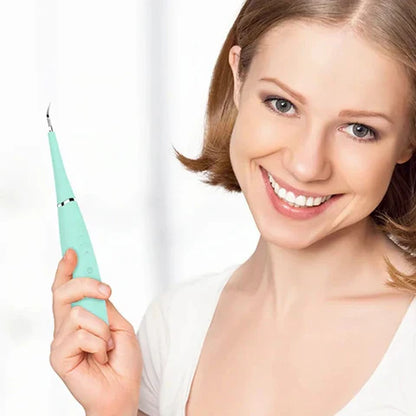DentalClean ® : Quita Sarro eléctrico con eliminador de placa + cabezal intercambiable